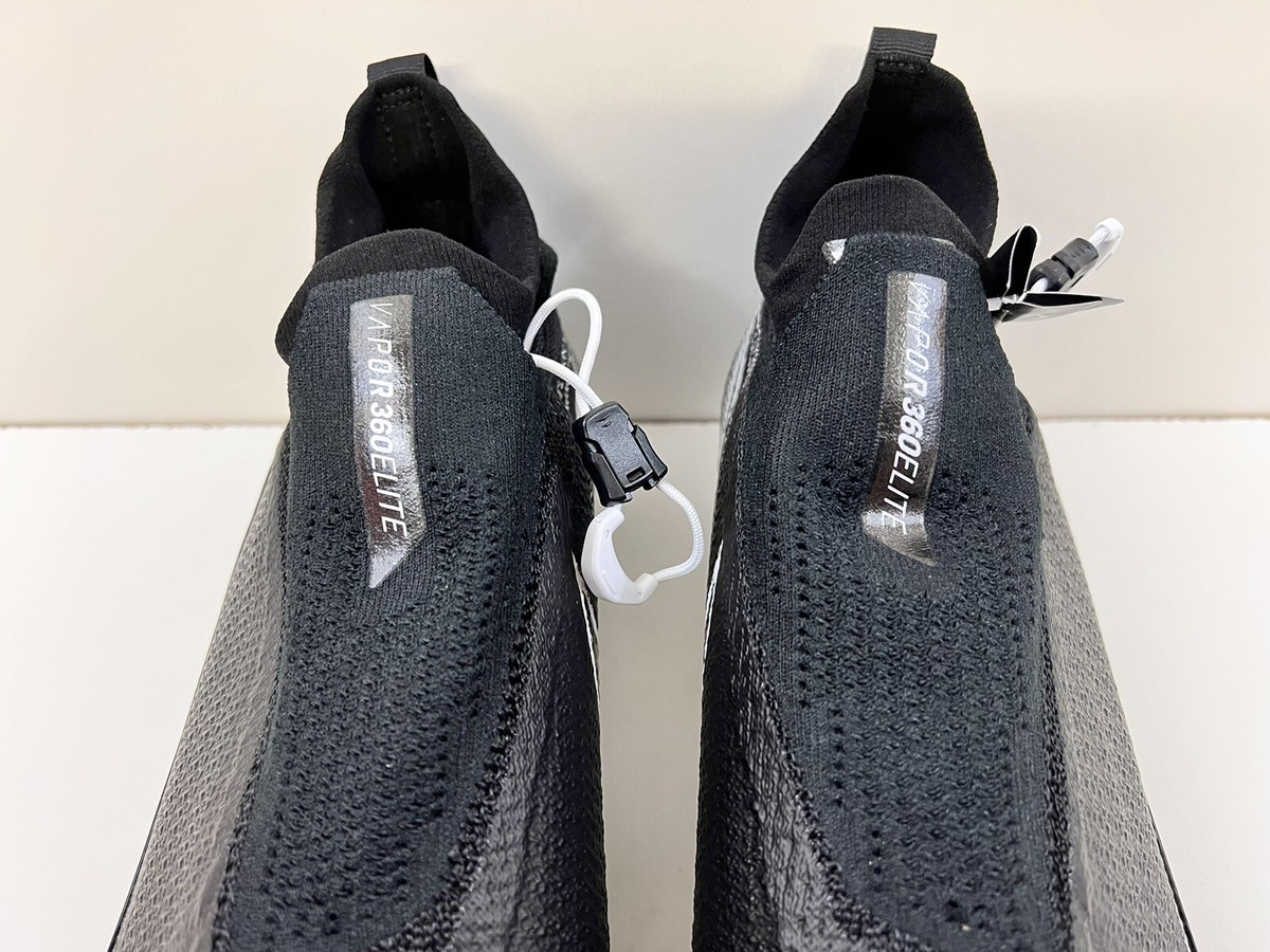 Nike Vapor Edge Elite 360 WIDE P Black Football Cleats DO1144-001 Mens W Nike Vapor Edge Elite 360 D Wide P Black Football Cleats  main image 2