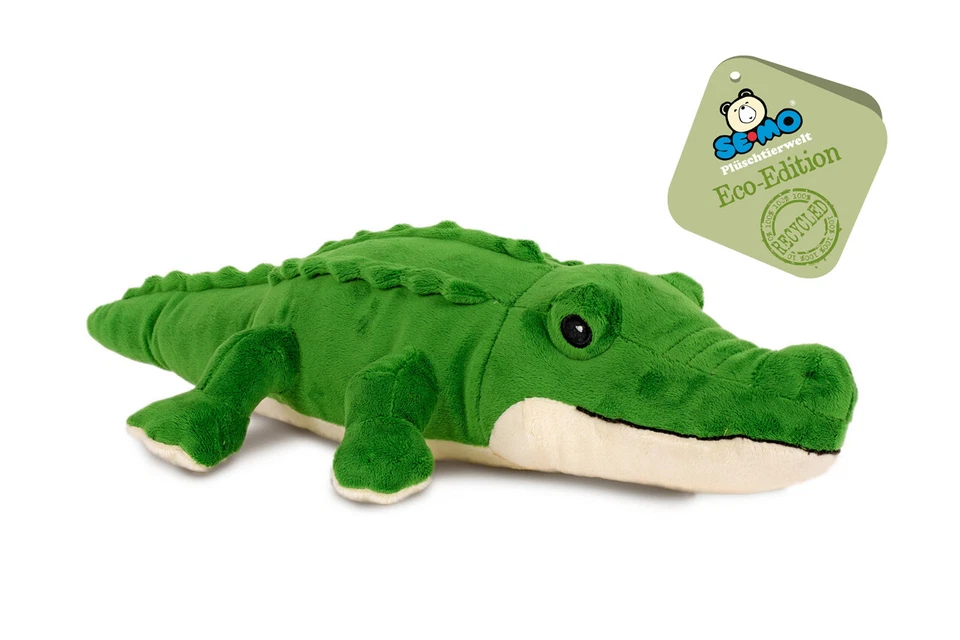 SEMO Krokodil Plüsch Kuscheltier Plüschtier Stofftier NEU * L= 50cm, H= 12 cm