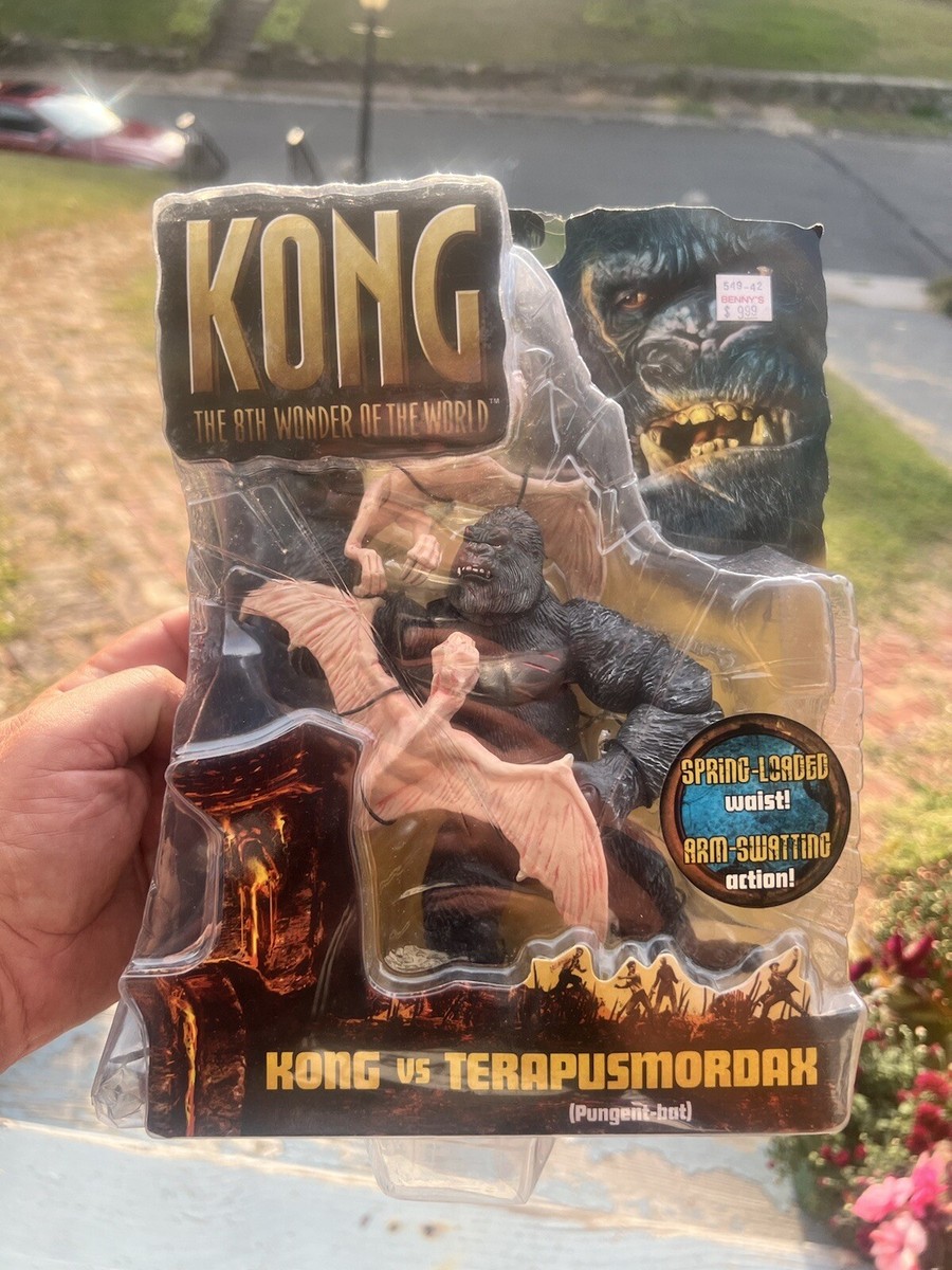 KING KONG Action Figure 'Kong vs Terapusmordax' Playmates Toys Inc
