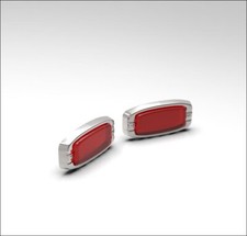 1:8 Set Of Two 41 Chevy Tail Lights. Lens  Backings Come Separate.