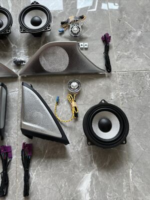 BMW G30 G31 F90 BOWERS WILKINS STYLE SPEAKERS COVERS SET BASE