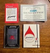 1965 Vintage Zippo Lighter The Herman Stone Co. Dayton Ohio Granite Advertising