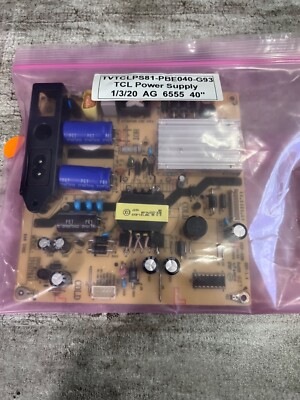 TCL 81-PBE040-G93 (IPE07R41D, CCP-508) Power Supply for 40FD2700 40FD2700LBAA