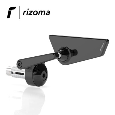 LINKER RÜCKSPIEGEL [RIZOMA] CUT-EDGE - Für Motorrad / Schwarz - COD.BS296B