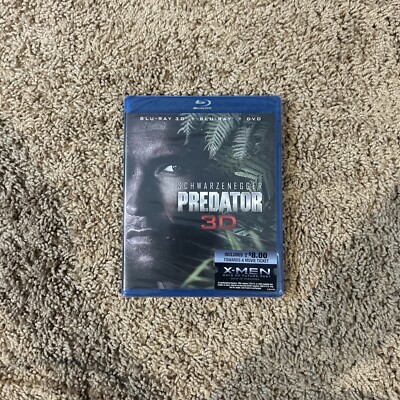 Predator (Blu-ray3D+ Blu-Ray+ Dvd, Brand Sealed, Great 4 Your Collection(NICE)