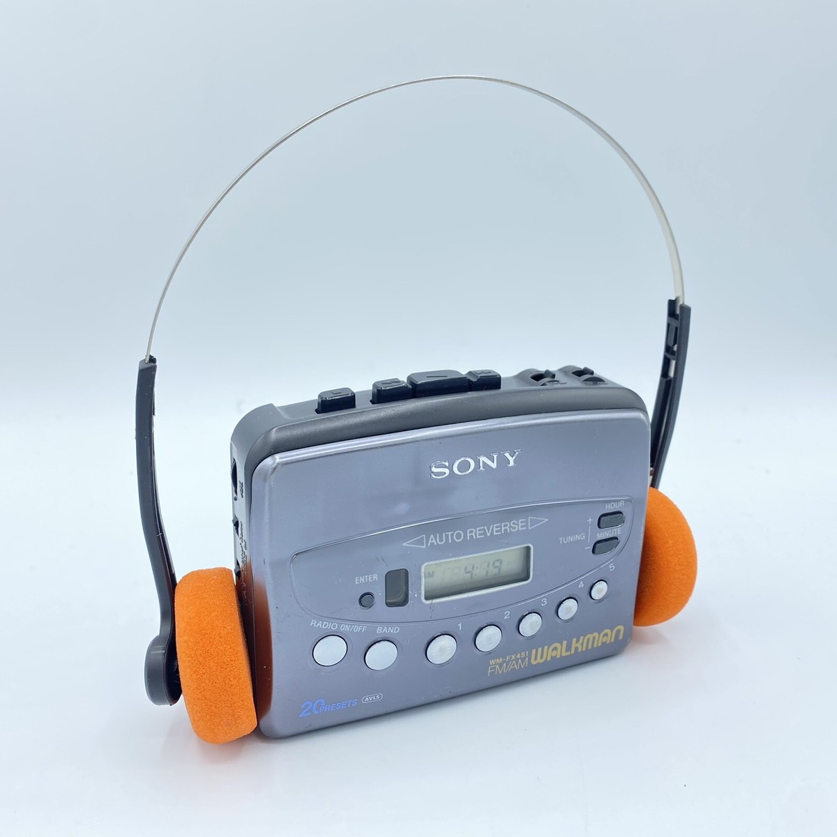 Sony Walkman WM-FX451 AM/FM Cassette Player ~ New Belts