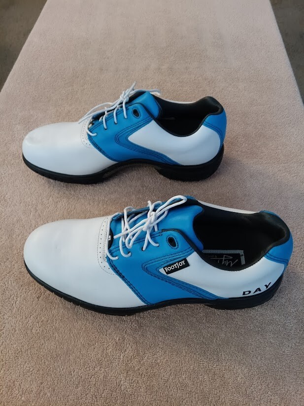 TZ GOLF - FootJoy Men's My Day Contour Leather Golf Shoes