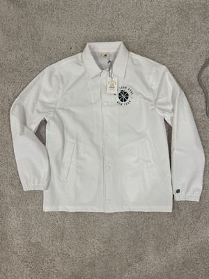 Aime Leon Dore ALD / New Balance SONNY League Coaches Jacket White FW22 Size L