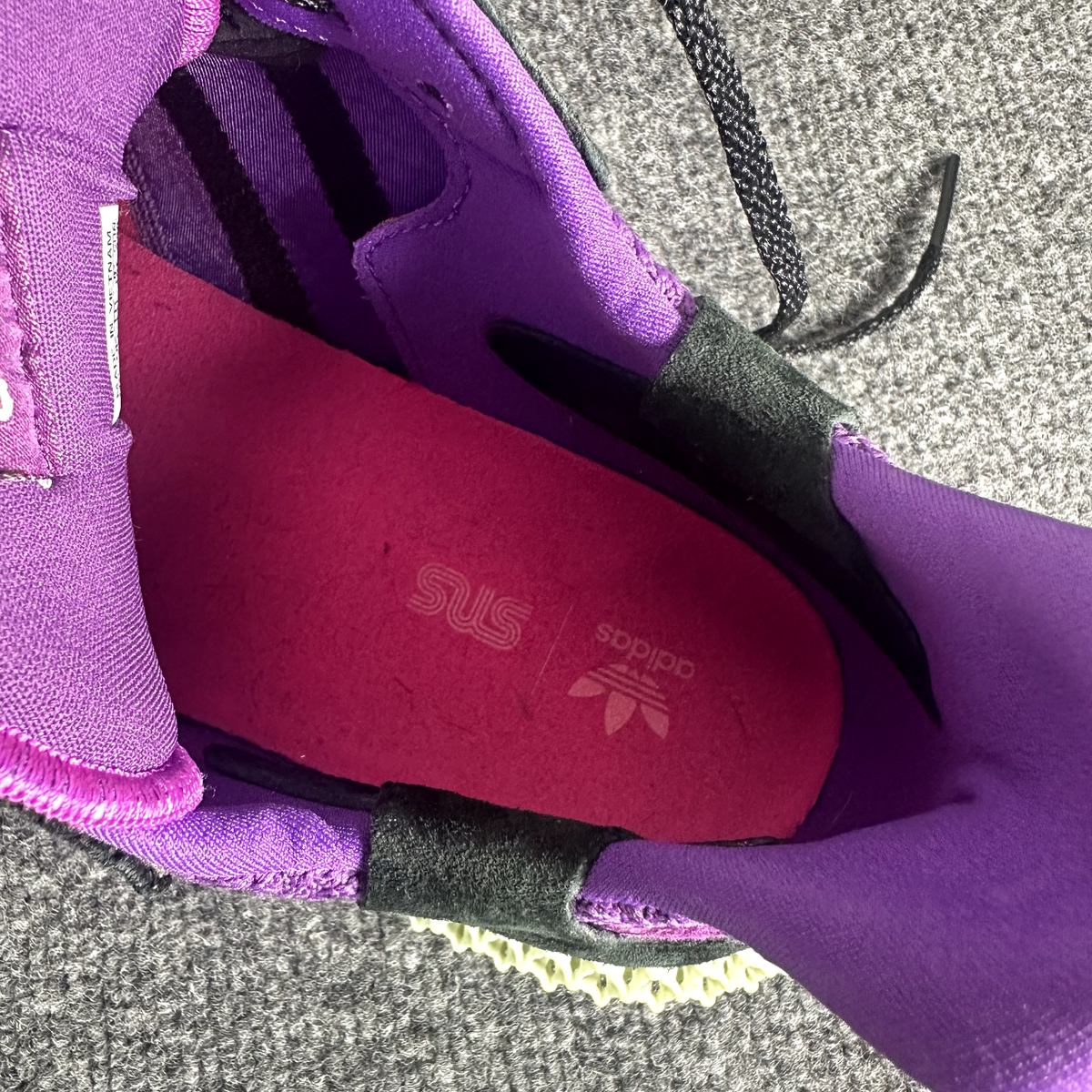 S♡m Adidas ZX 4000 4D SNS Sneakersnstuff Purple Pink Sneakers Sz