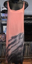 Shore Brand Orange/Gray Boho Long Maxi Dress Size XS
