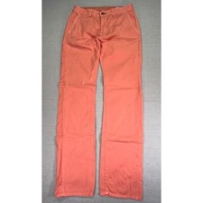 Rag & Bone Women's 32 Salmon Straight Leg USA Made Stretch Denim Jeans/Pants