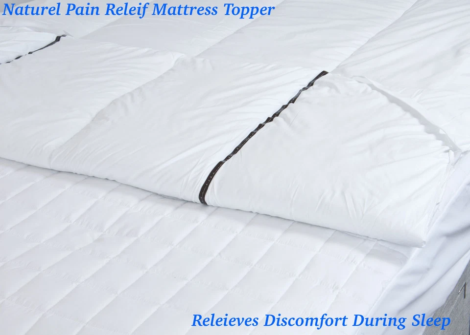 NATURAL PAIN RELIEF MAGNETIC MATTRESS TOPPER / REVIVER ONE - OF - A - KIND