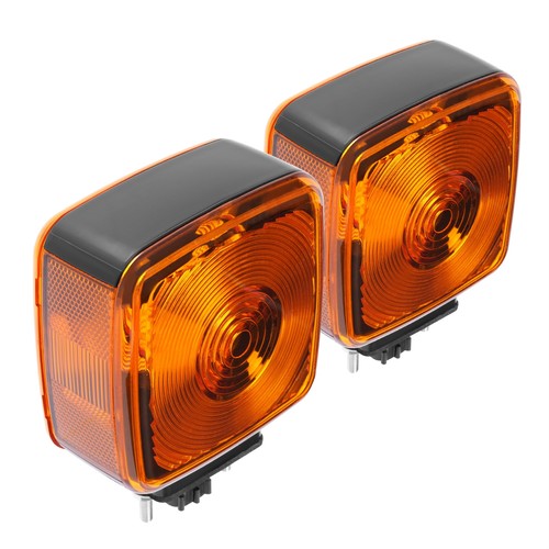 2pc For Chevrolet Kodiak GMC Topkick 1990-2009 Fender Lamp Turn Signal Light Set - Picture 10 of 15