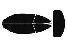 PreCut All Sides Window Film Any Tint Shade For Lexus IS Convertible 2009-2015