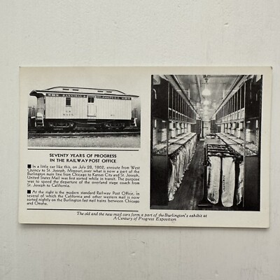 Seventy Years of Progress in the Railroad Post Office 