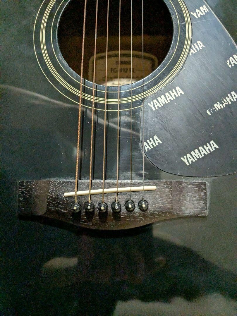 YAMAHA FG-412BL Acoustic Electric Guitar Modified Electro YAMAHA FG-412BL Acoustic Electric Guitar Modified Electro