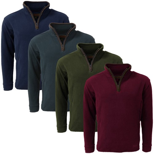 Zip Jumper Country Fleece Pullover Top 