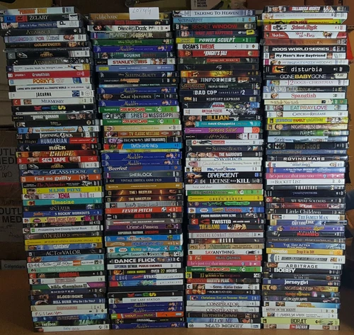 80 Wholesale lot dvd movies assorted bulk Free Shipping Video Dvds CHEAP image 2