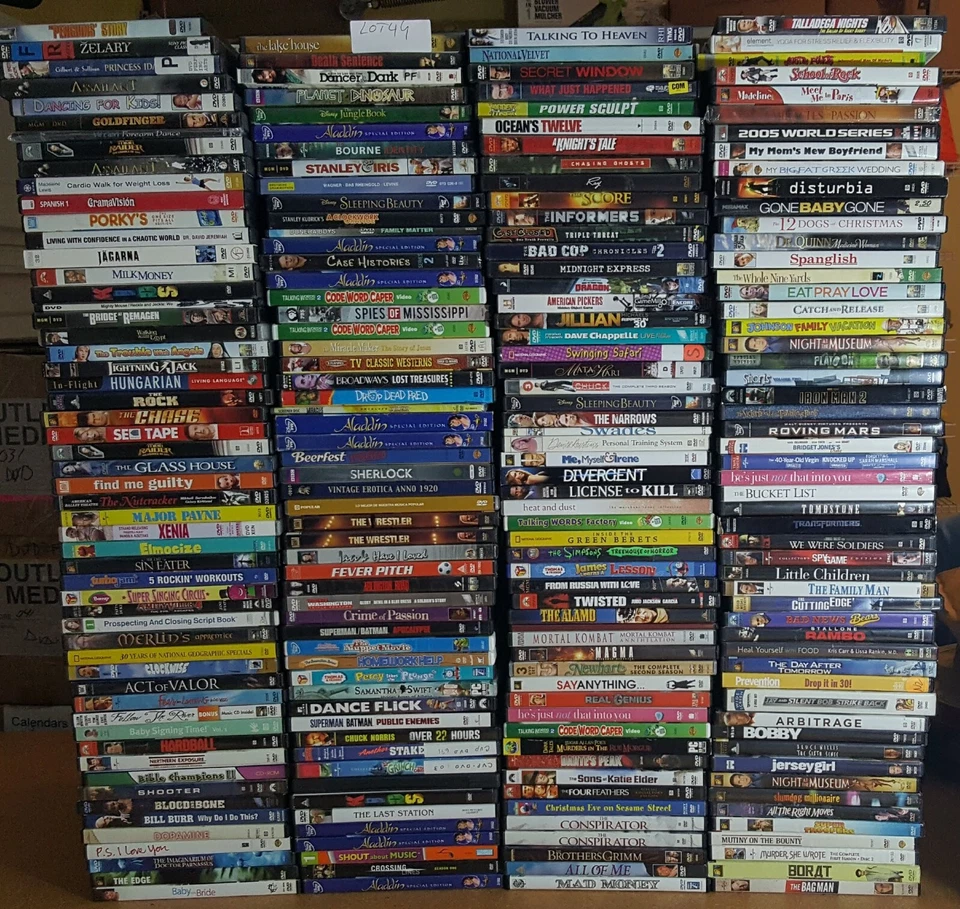 80 Wholesale lot dvd movies assorted bulk Free Shipping Video Dvds CHEAP - Image 2 of 4