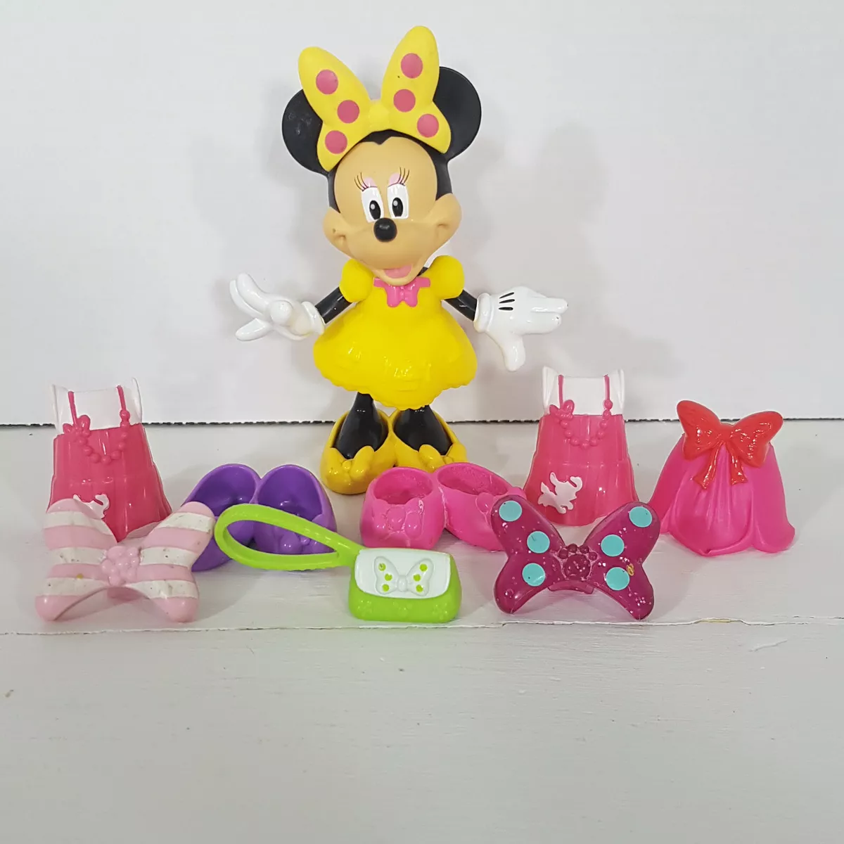 Minnie mouse plastic 2024 dress up doll