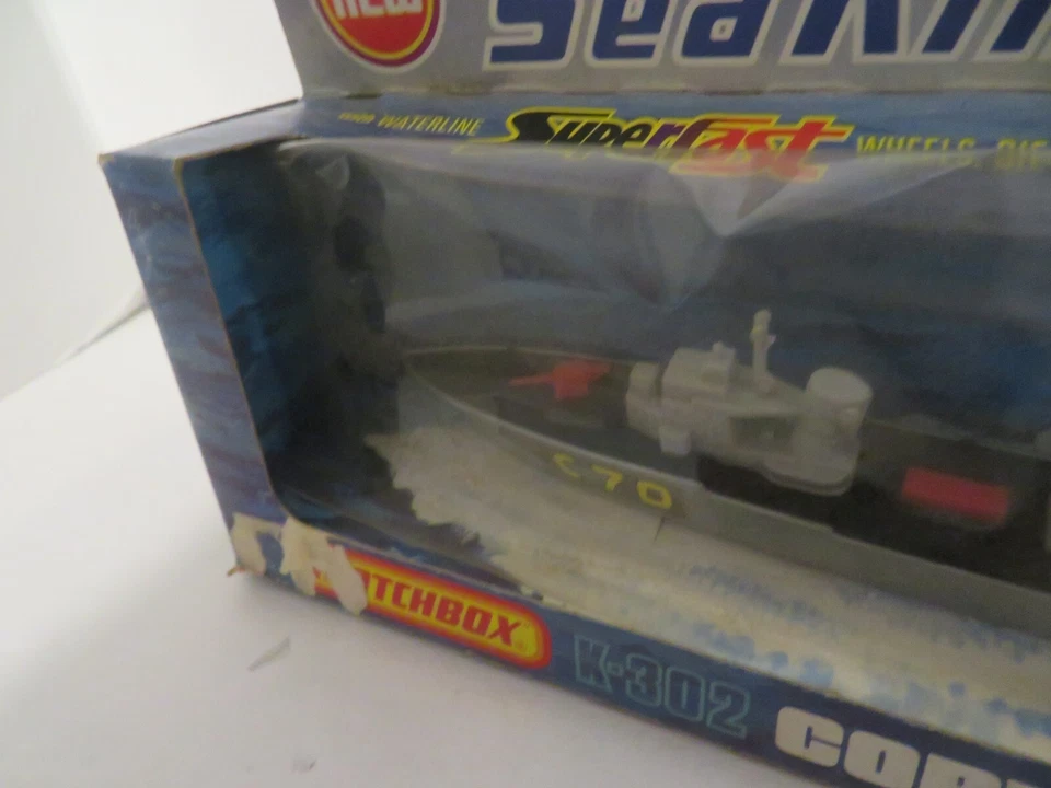 Matchbox Sea Kings K-302 Corvette Navy Ship 1975 sin usar, en caja Foto 2 de 4