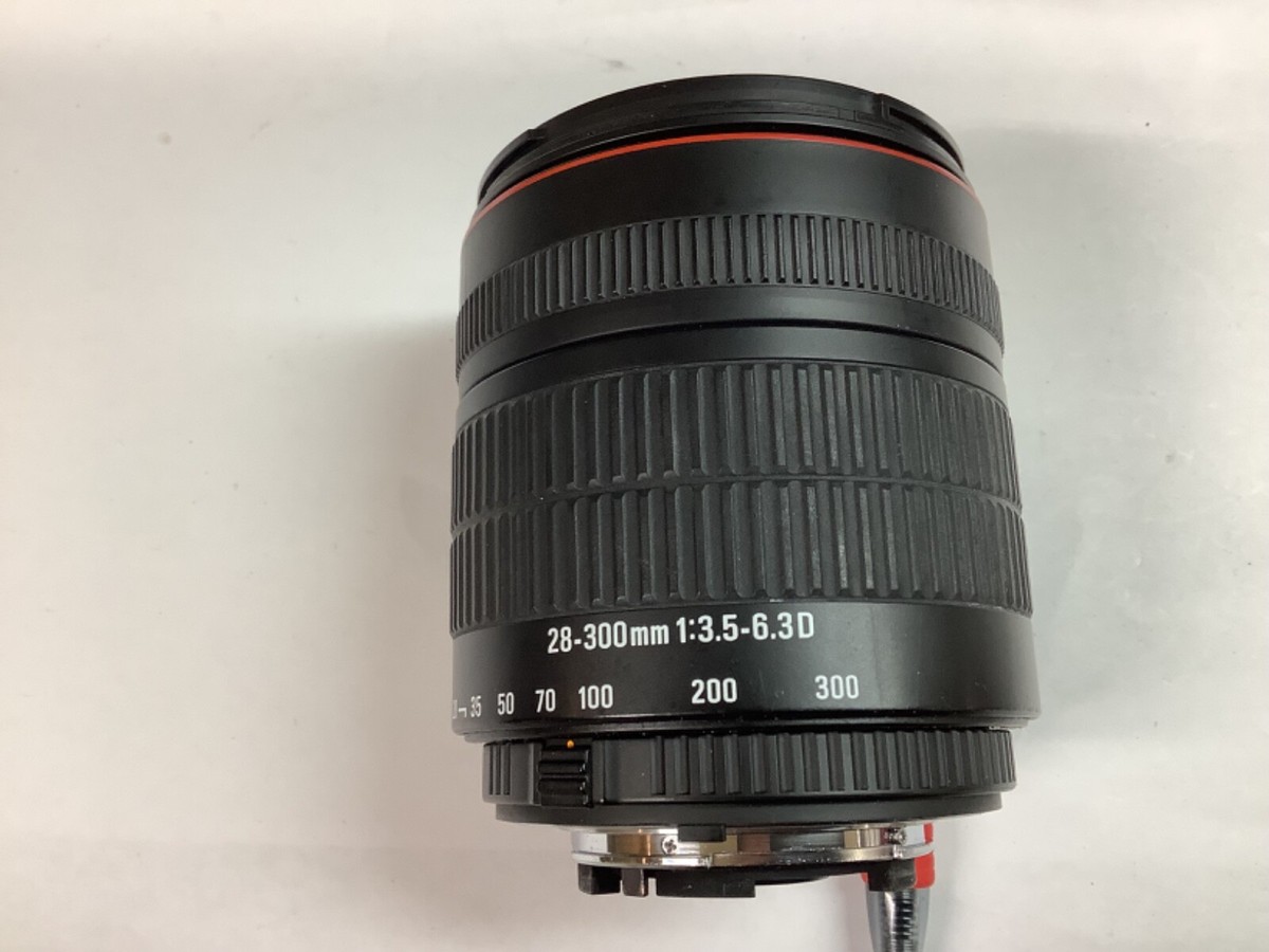 SIGMA ZOOM 28-300mm 1:3.5-6.3 MACRO 良品 Sigma Zoom 28-300mm 1:3.5-6.3 DG Marco Japan Made Camera