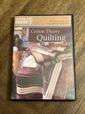 Sewing With Nancy - Cotton Theory Quilting Instructional (DVD) - Very Good