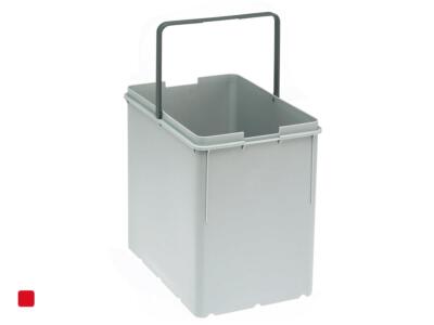 Franke 133.0042.696 Behälter 15 Liter Mülleimer grau Maße 230 x 220 x 365 mm 
