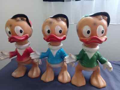 Huey, Dewey & Louie Ente Biserka JugoslawienDie erste Variante W.Disney Vintage Spielzeug