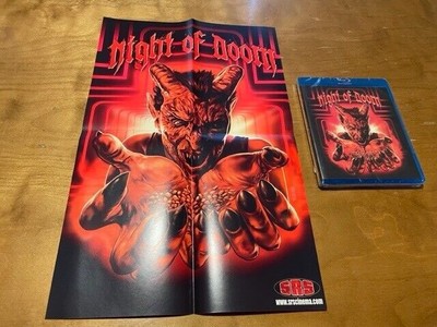 Night of Doom Blu ray*SRS Cinema*Poster*Low Budget Horror*Sealed/NEW*