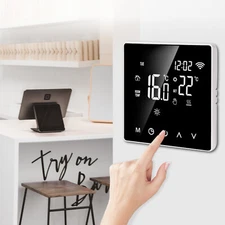 App Control Digital Smart Thermostat Programmable wifi Wireless Home Room Sensor