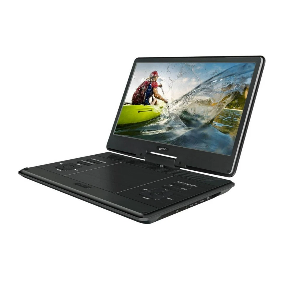 DVD player Supersonic SC 2514 14 polegadas widescreen preto com giro de 270 graus - Imagem 2 de 4