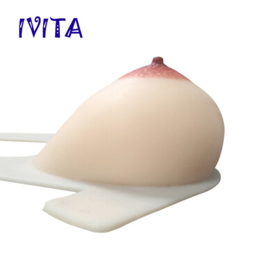 Cups En Silicone IVITA 6XL FF - Amplificateur De Poitrine Pour Travesti - Bandes Personnalisées