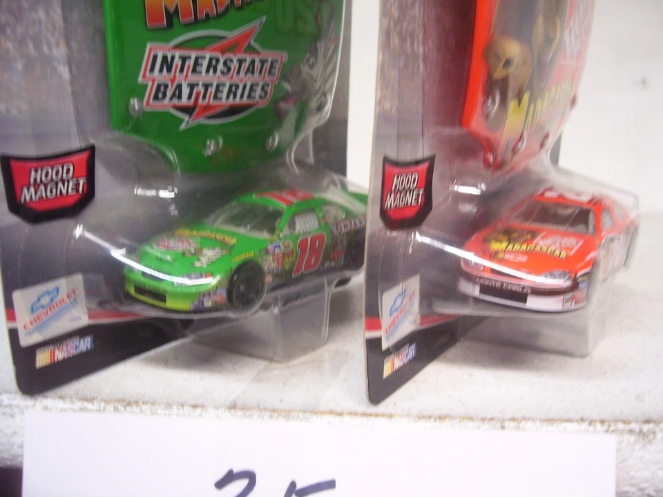 2005 1/64 TONY STEWART /BOBBY LABONTE MADAGASCAR WINNERS CIRCLE 2 CAR LOT - Image 4 of 4