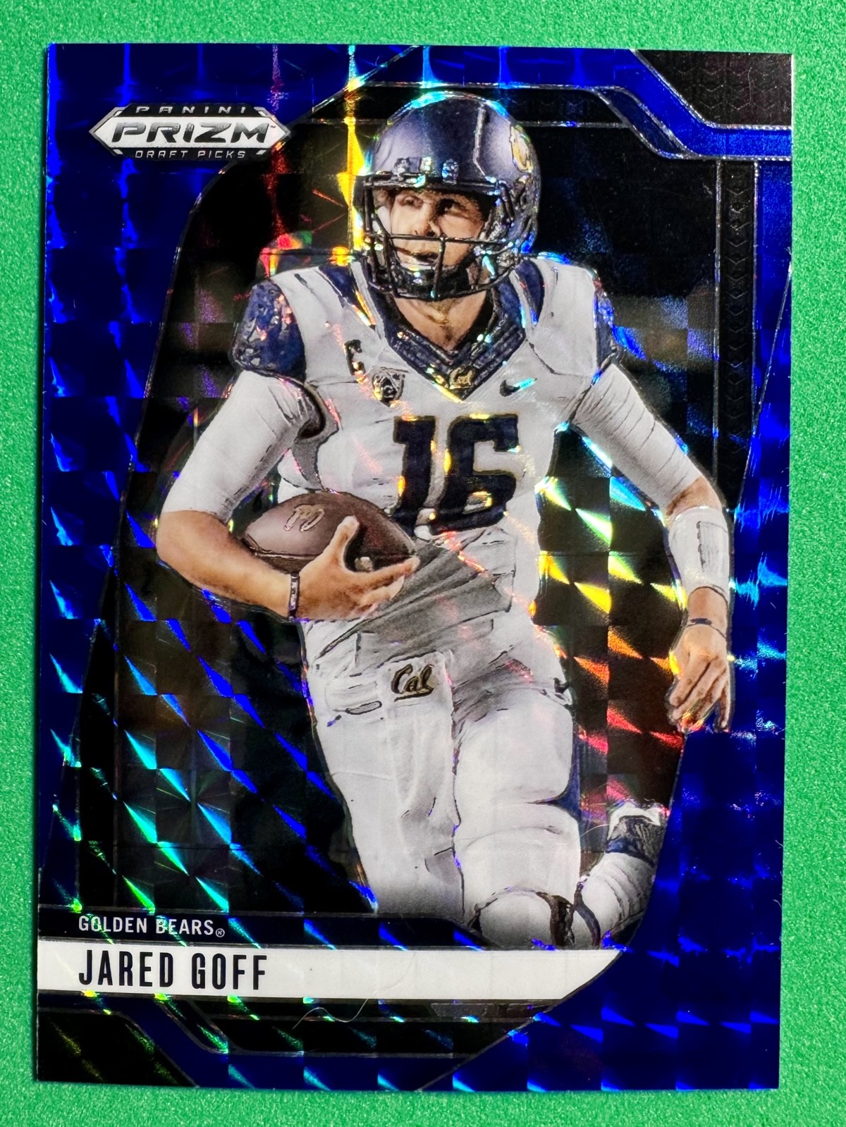 2025 Panini Prizm Draft Picks - Jared Goff #172 - Blue Finite Prizm [ /89 ]