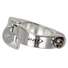 Interloc Racing 28.6mm Front Derailleur Braze-On Clamp - Silver Adapter for