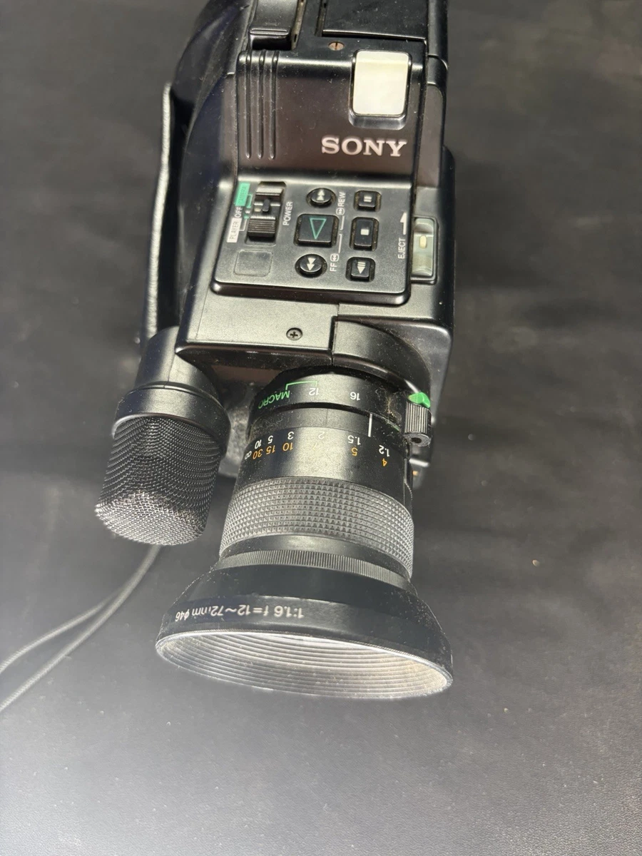 Videocámara Sony CCD-V90E Handycam PRO Video8 probada