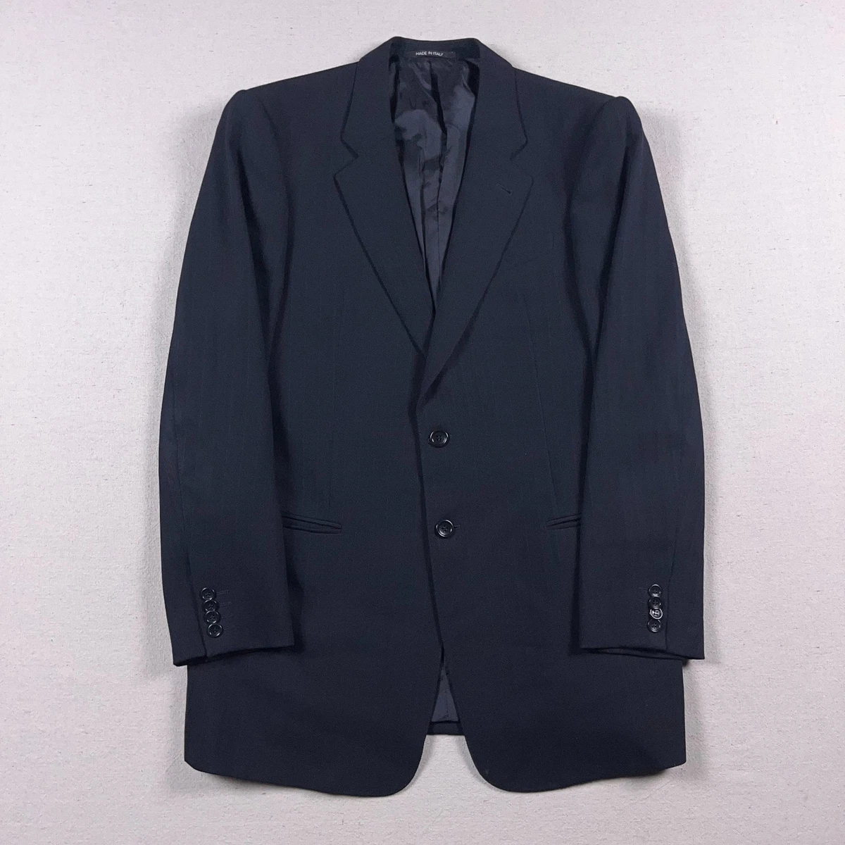 Armani Collezioni Black Striped Suits & Blazers for Men for sale