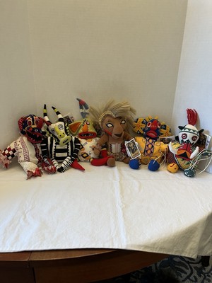 Disney The Lion King Broadway Musical Show Bean Bag Plush Simba & Tricksters 1-5