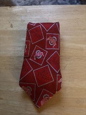Vintage Ohio State Buckeyes Tie Meege. Left