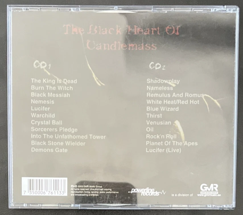 LEIF EDLING The Black Heart Of CANDLEMASS 2CD Demos & Outtakes 83-99 2003 IMPORT Foto 2 de 4