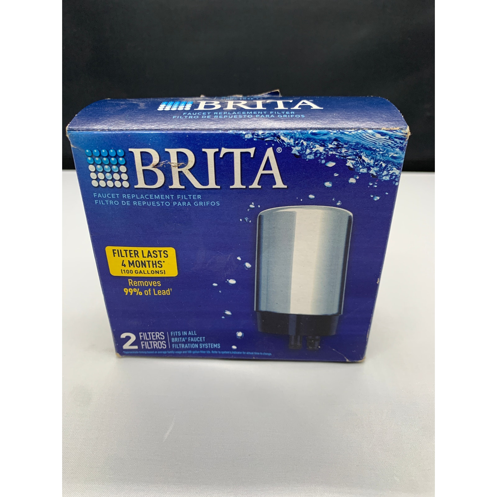 Brita Filters Chrome FR-200 - 2 pack New - Open Box