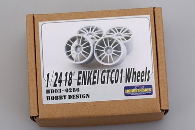 Hobby Design GTC01 18 Zoll Enkei Räder für 124 Scale Modell gebraucht