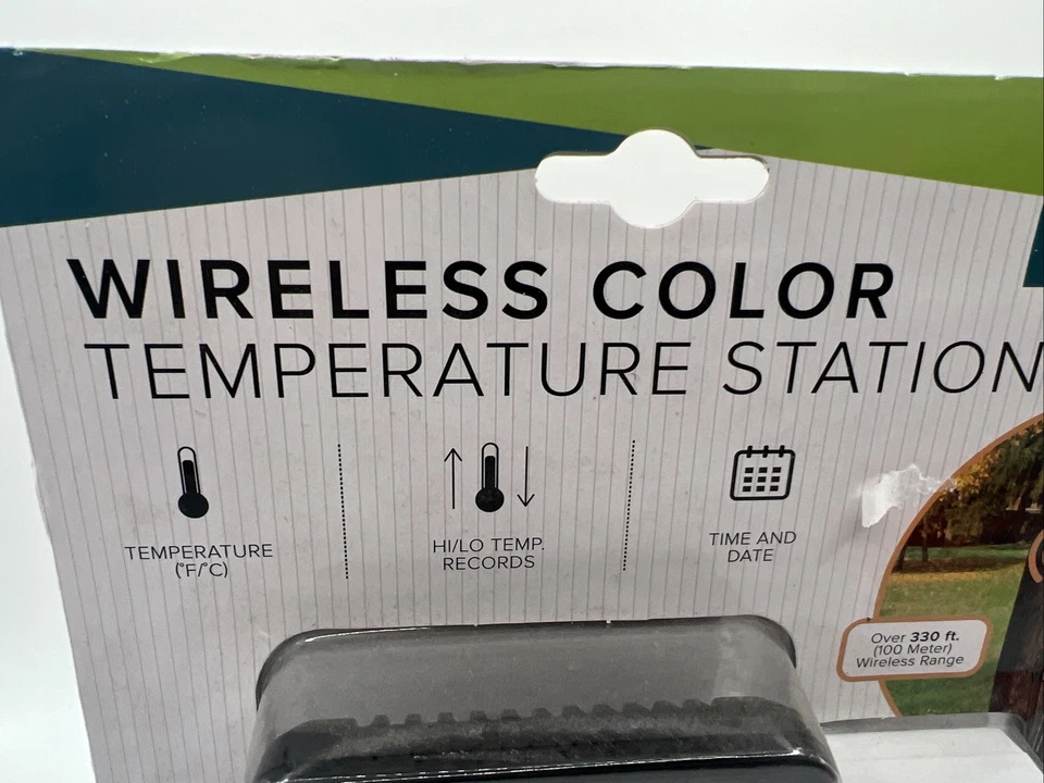 La Crosse Technology Wireless Color Temperature Station & Sensor NEW! Sealed BNS - Image 2 of 4