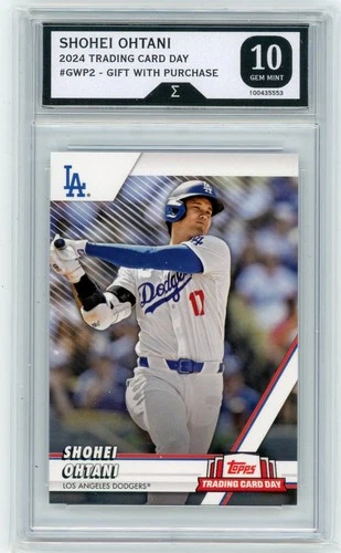 New Listing2024 TOPPS NATIONAL TRADING CARD DAY Los Angeles DODGERS Shohei Ohtani GEM MT 10