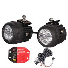 LED Spot Light Kit - 2 Pack, 3 inch Round LED Accessory 80W Spot - 3" Round