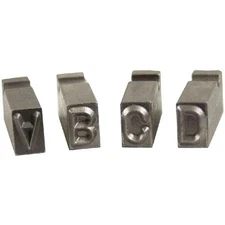 CH Hanson 27636 - Type Set-1/4" Letter 26Pcs.