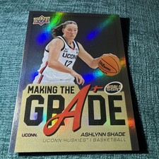2026 UD World of Sports Volume II - Ashlynn Shade - Making The Grade - UCONN