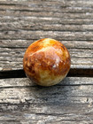 Antique German Handmade Bennington Clay Marble Salt Glaze Eyes Vintage Kiln Made — photo 2