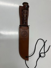 CASE XX-USMC-BOWIE KNIFE-7&rdquo;CARBON BLADE-BRADFORD, PA. DATED 1992-USA